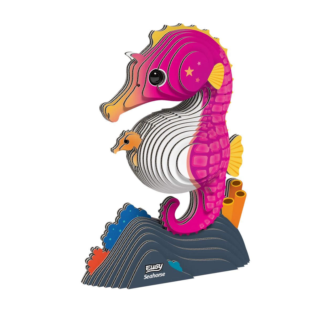 3D Bastelset Seepferdchen