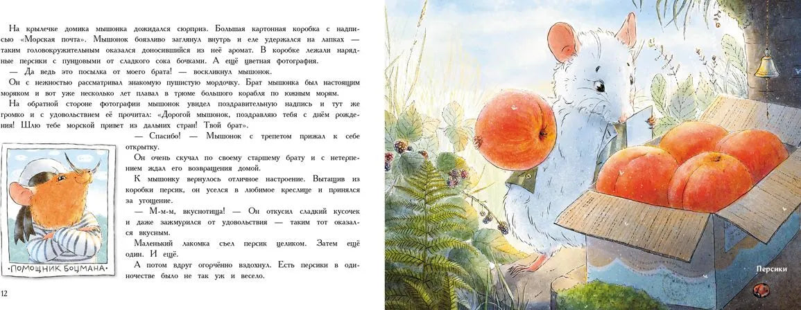 День рождения Мышонка. Ароматная книга
