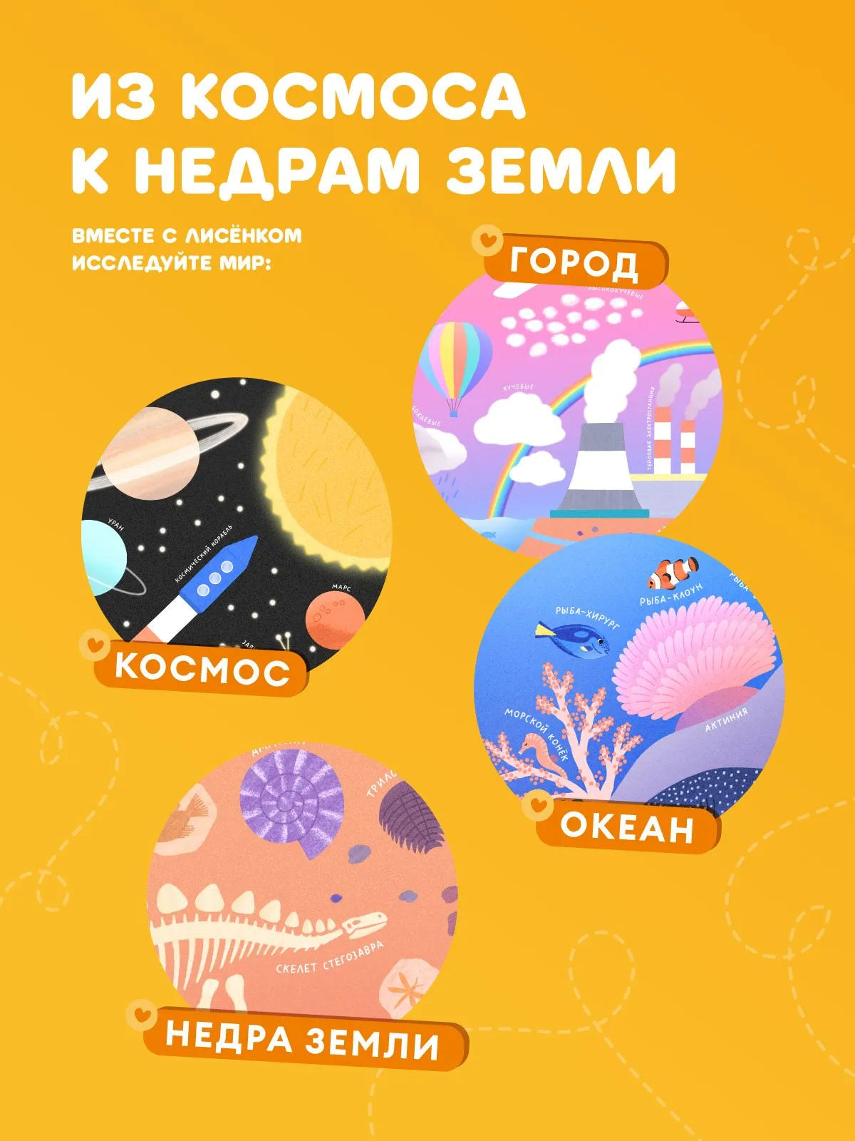 Набор карточек Abumba для игры и обучения «Видимо-невидимо»