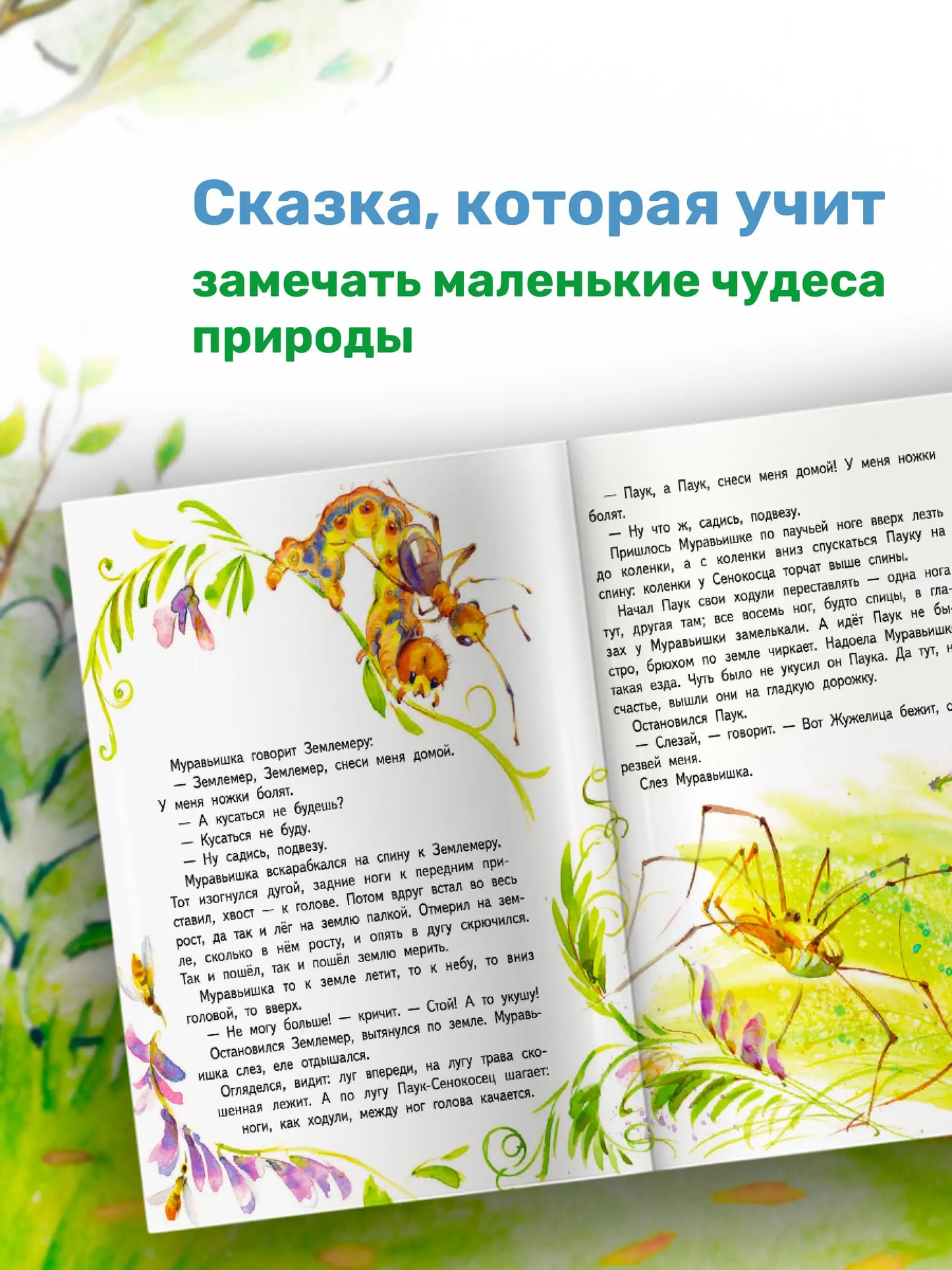 Как муравьишка домой спешил