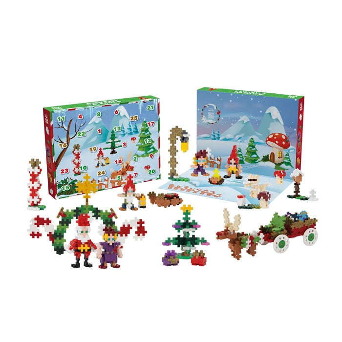 Adventskalender Plus-Plus Weihnachtsdorf