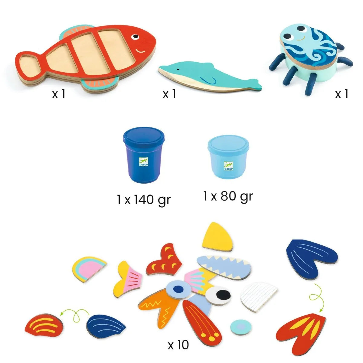 Knete: Fische