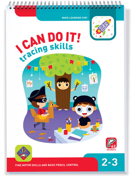 I Can Do It! Tracing Skills. Age 2-3 (Я могу рисовать линии! 2-3 года)