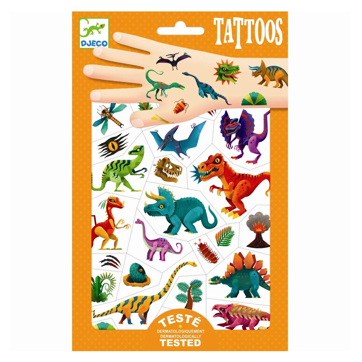 Tattoos: Dino Club