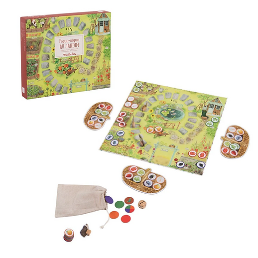 Brettspiel Picknick im Garten