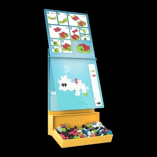 PLUS PLUS - 125 Kreativ Bausteine Puzzle Strand