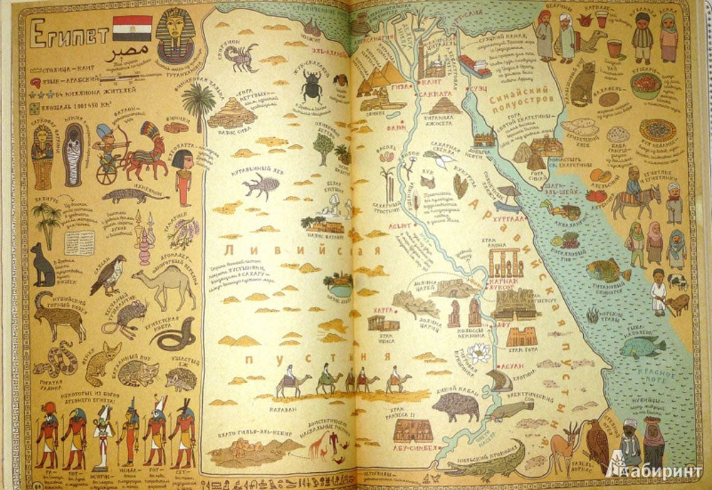 Карты. Путешествие в картинках по континентам, морям и культурам мира. 5е издание