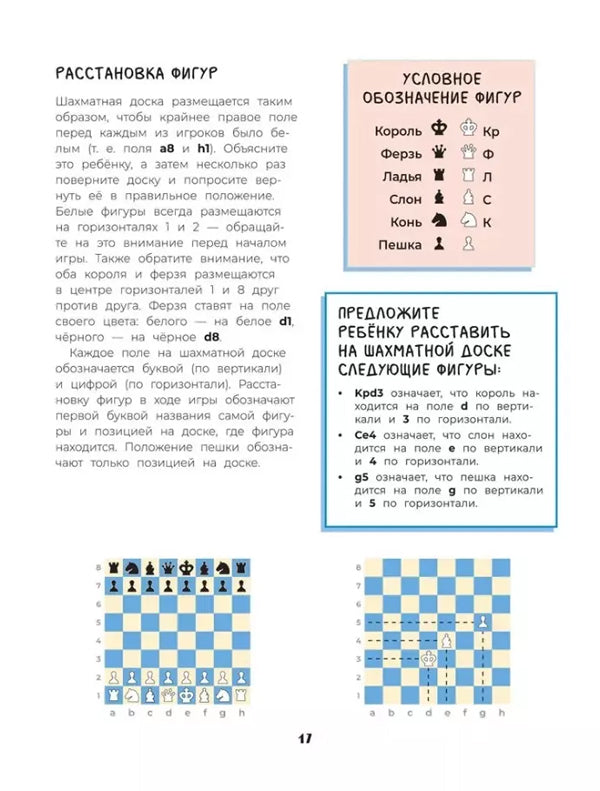 Шахматы. Развивающий учебник для детей и родителей