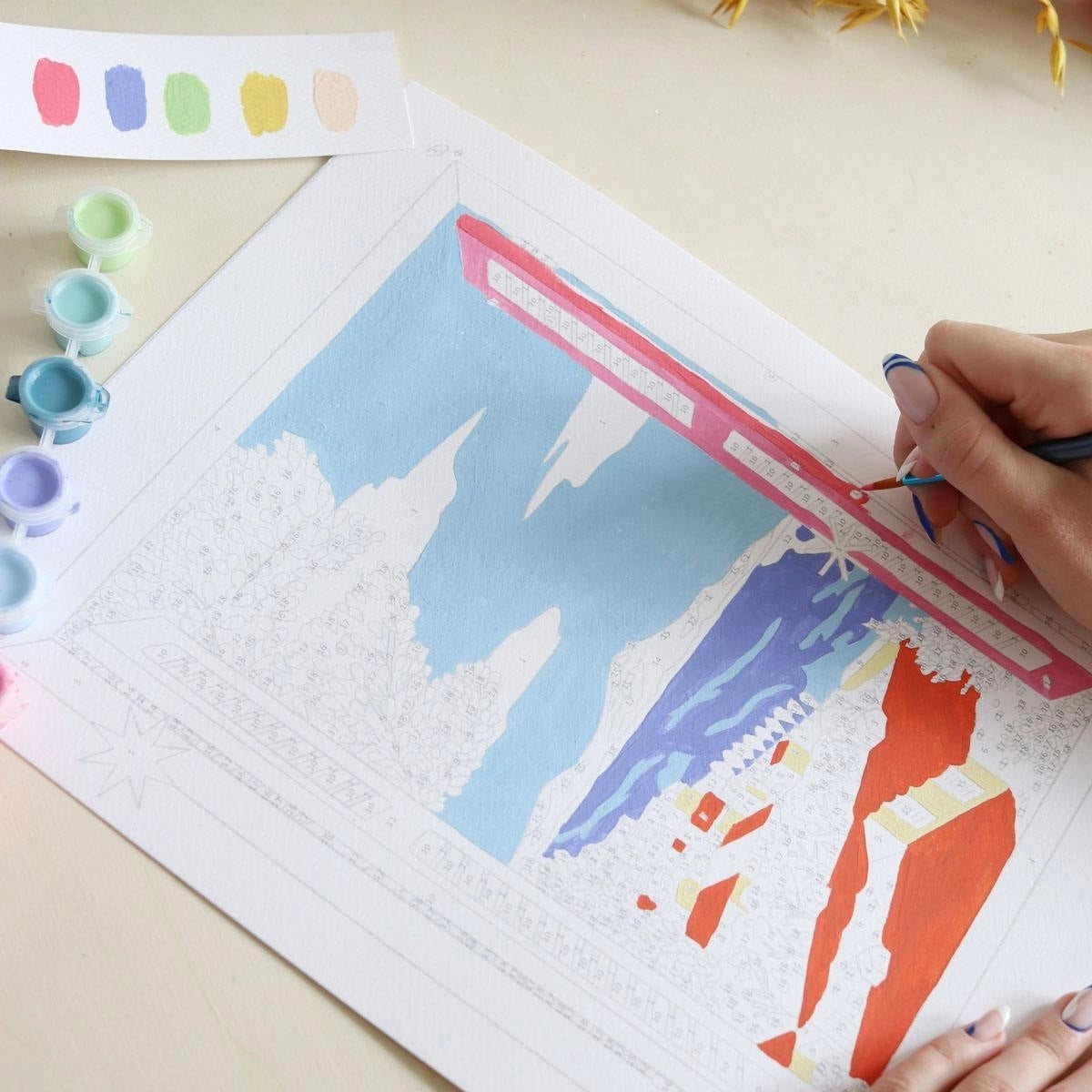 Malen nach Zahlen Set - Neapel