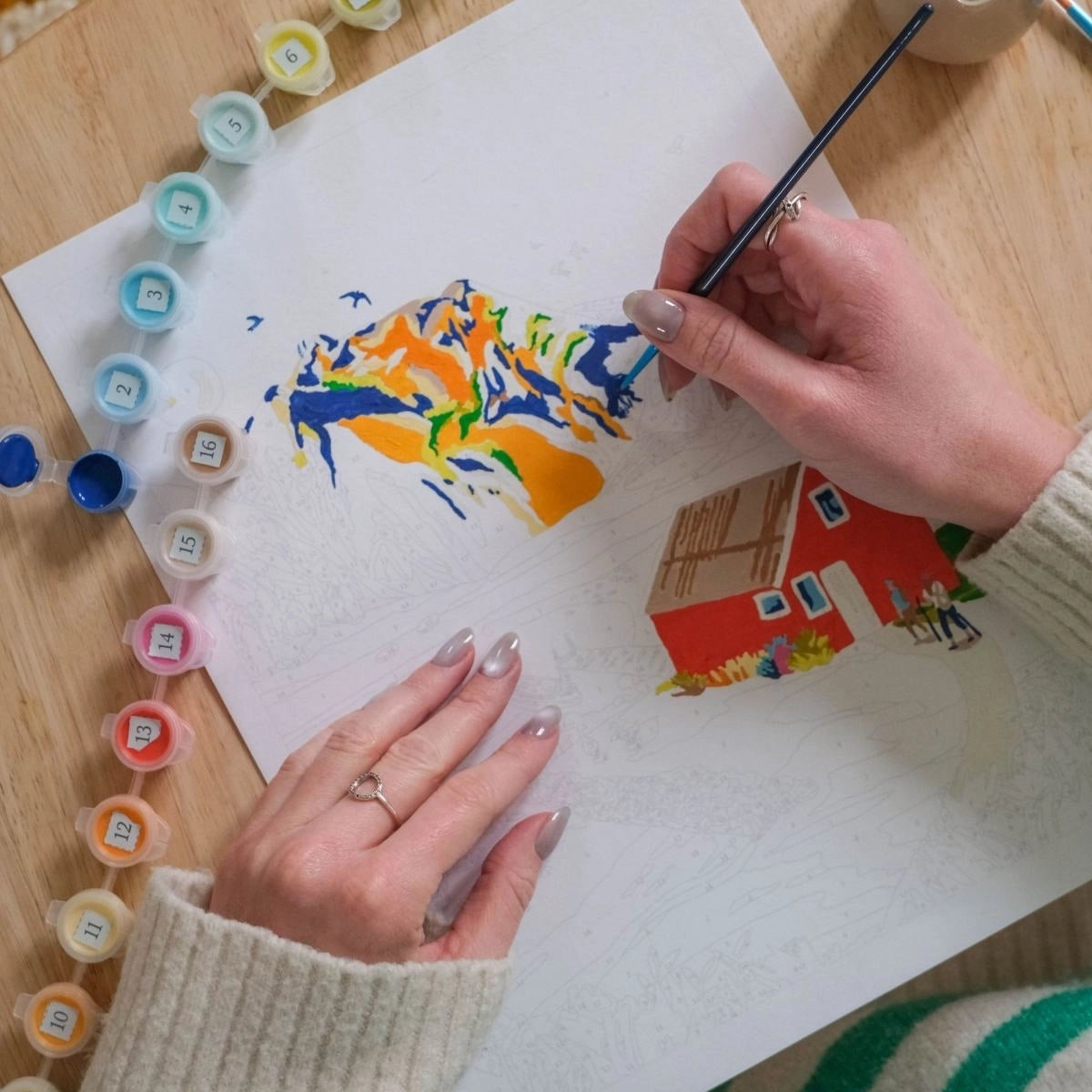 Malen nach Zahlen Set - Norwegen