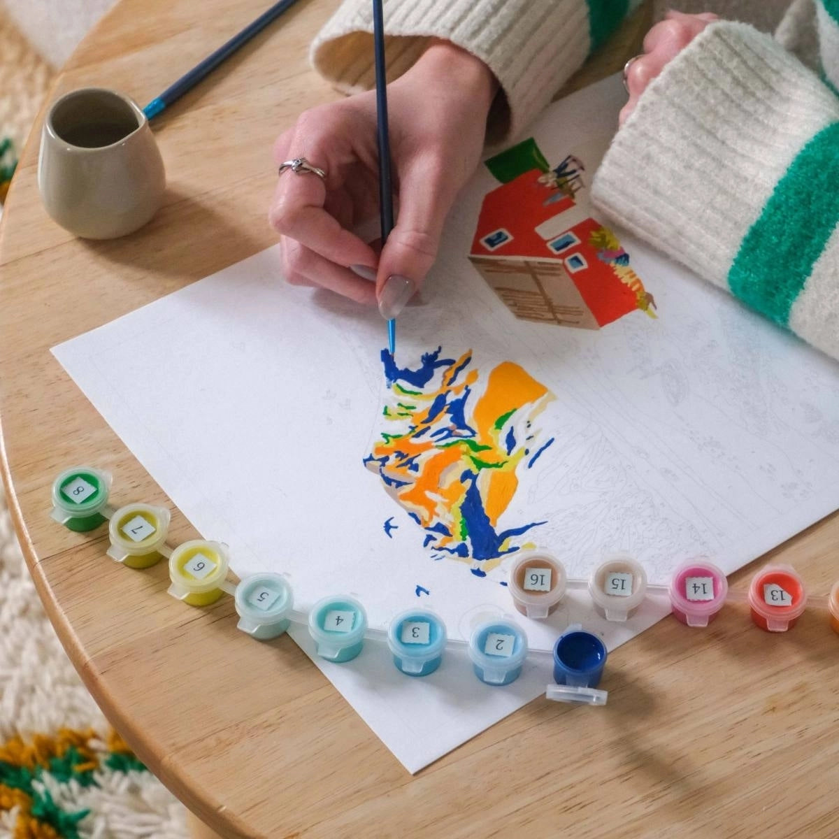 Malen nach Zahlen Set - Norwegen