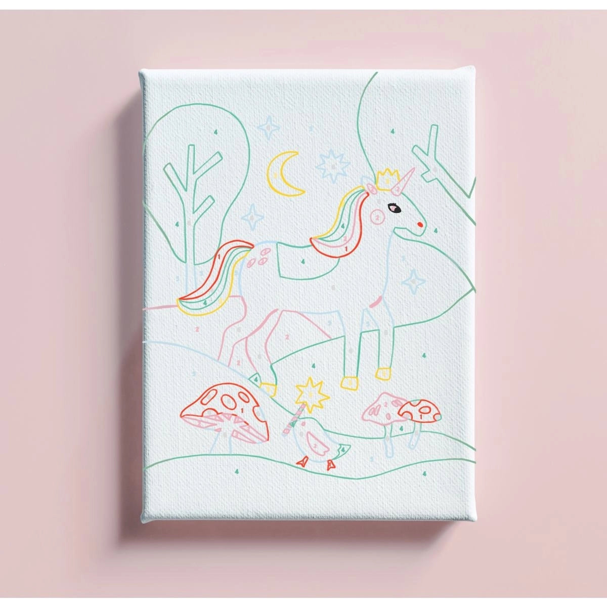 Malen nach Zahlen Set Kids - Einhorn