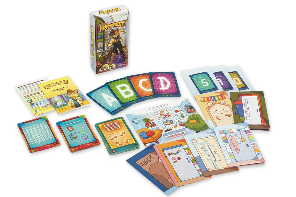 Настольная игра "Котоквест"
