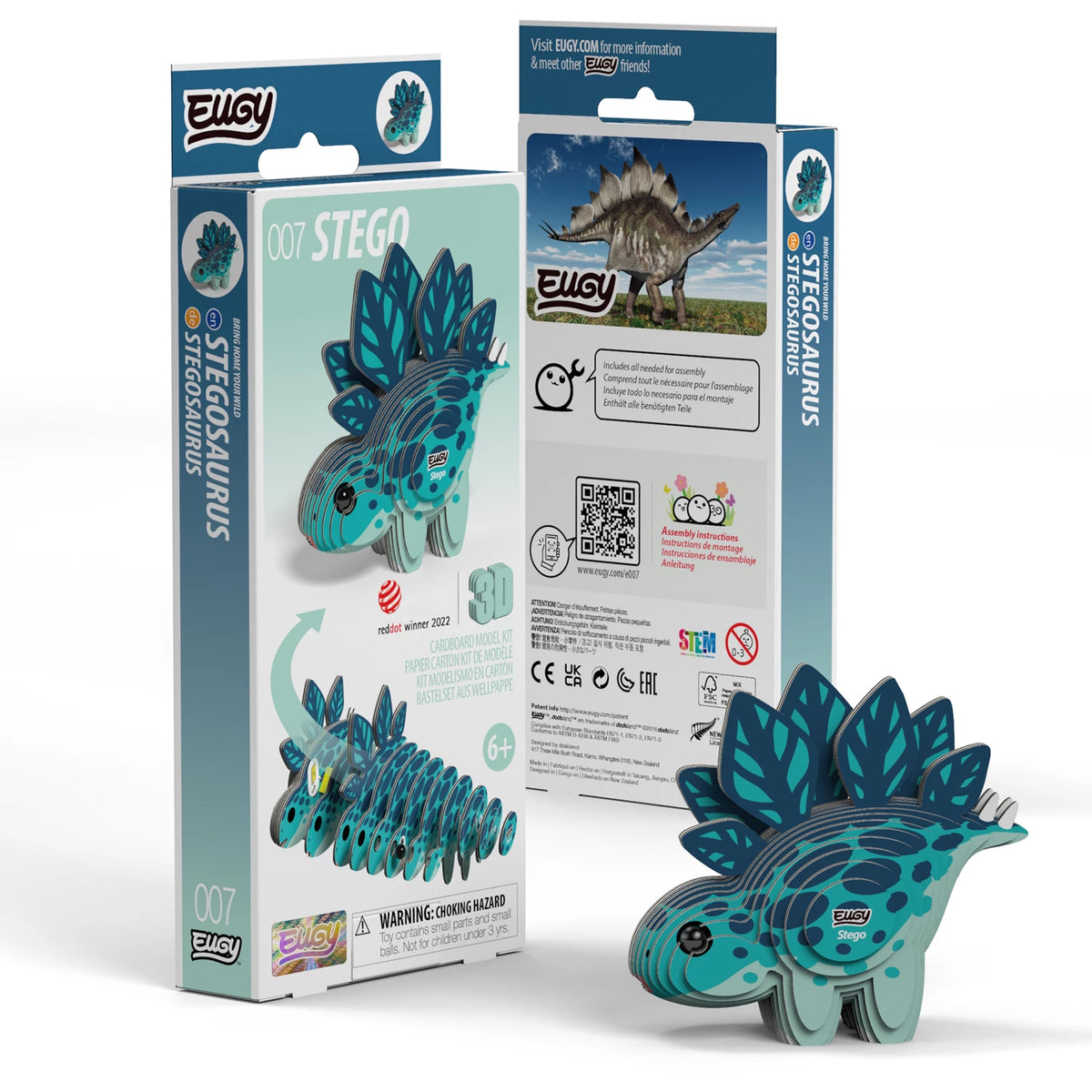 3D Bastelset Stegosaurus
