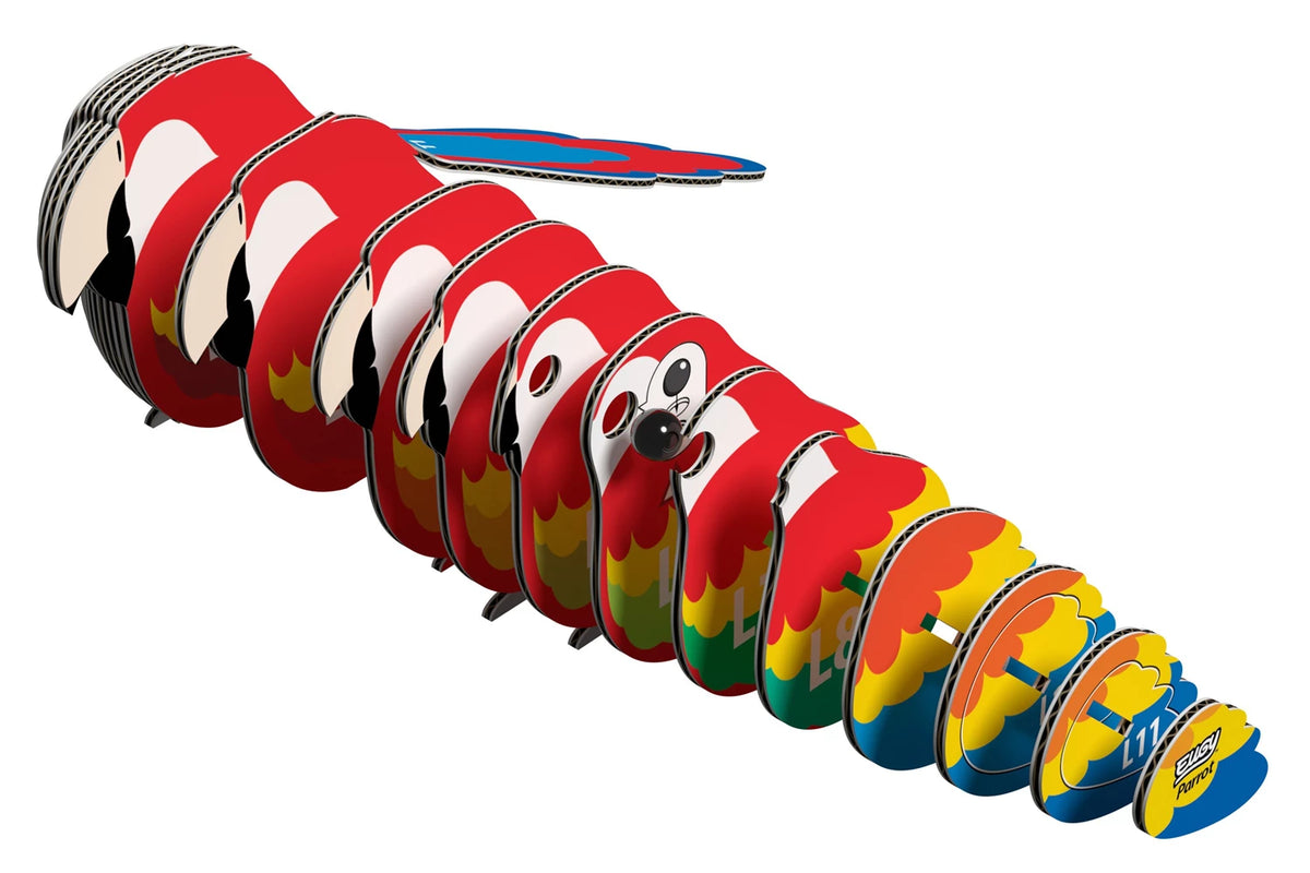 3D Bastelset Papagei