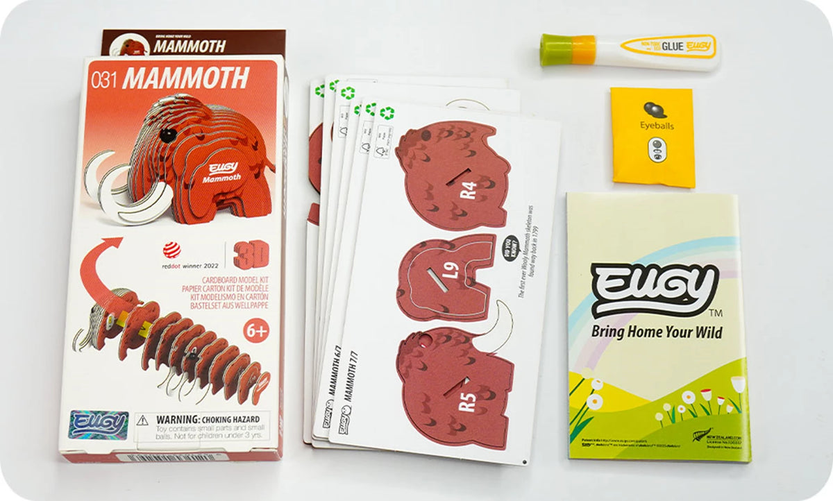 3D Bastelset Mammut