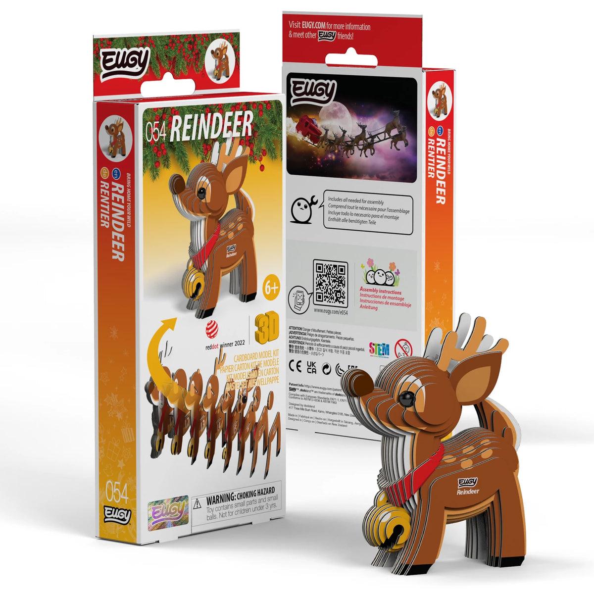 3D Bastelset Rentier