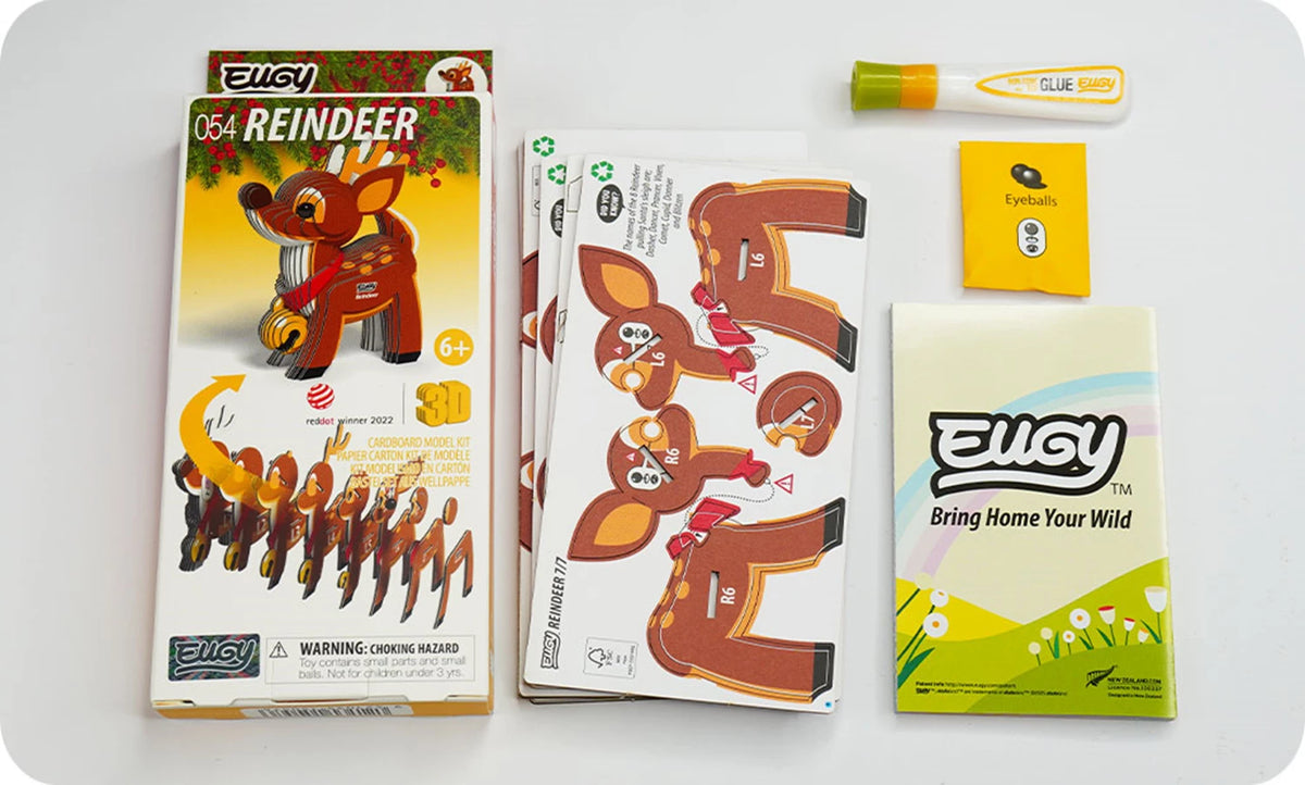 3D Bastelset Rentier