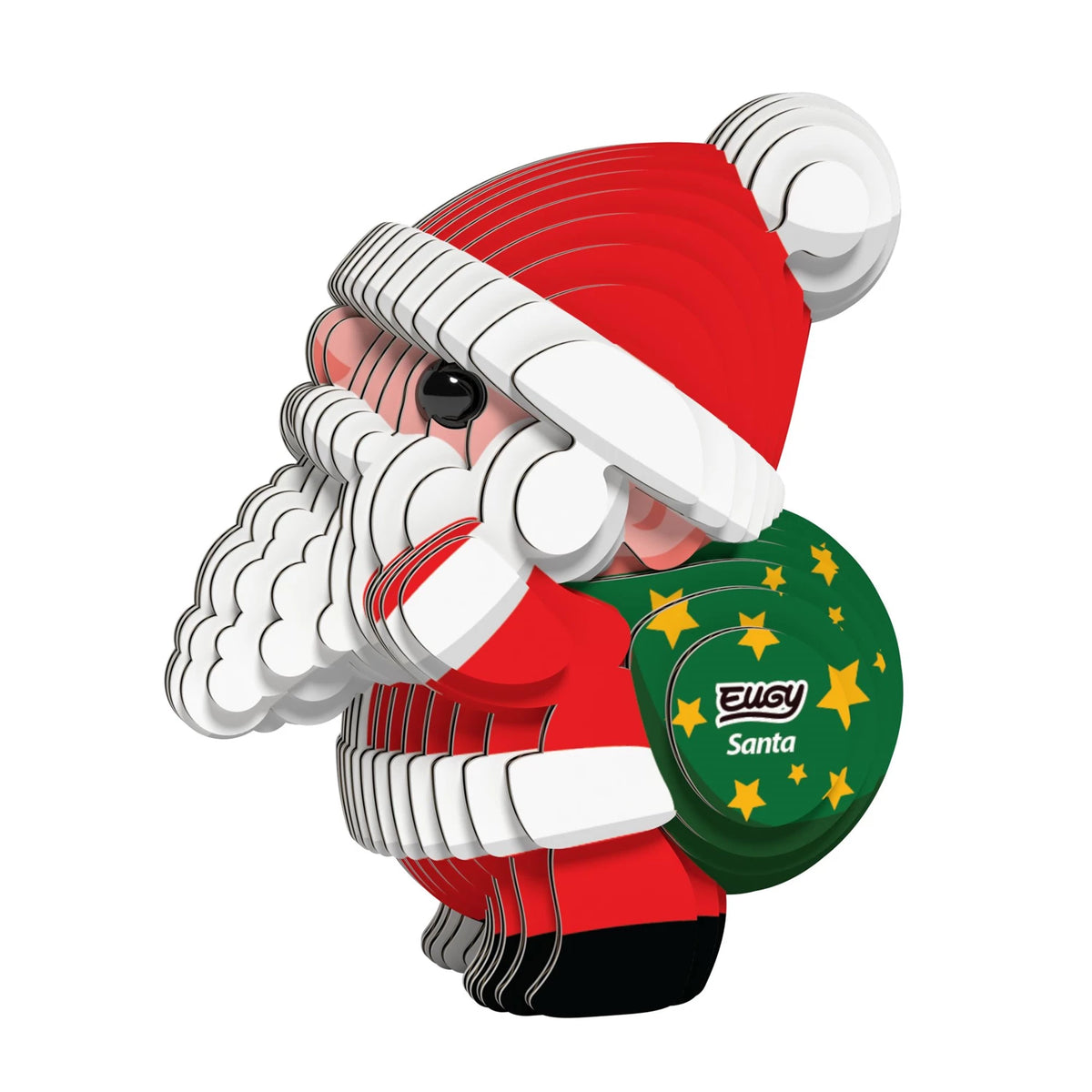 3D Bastelset Weihnachtsmann