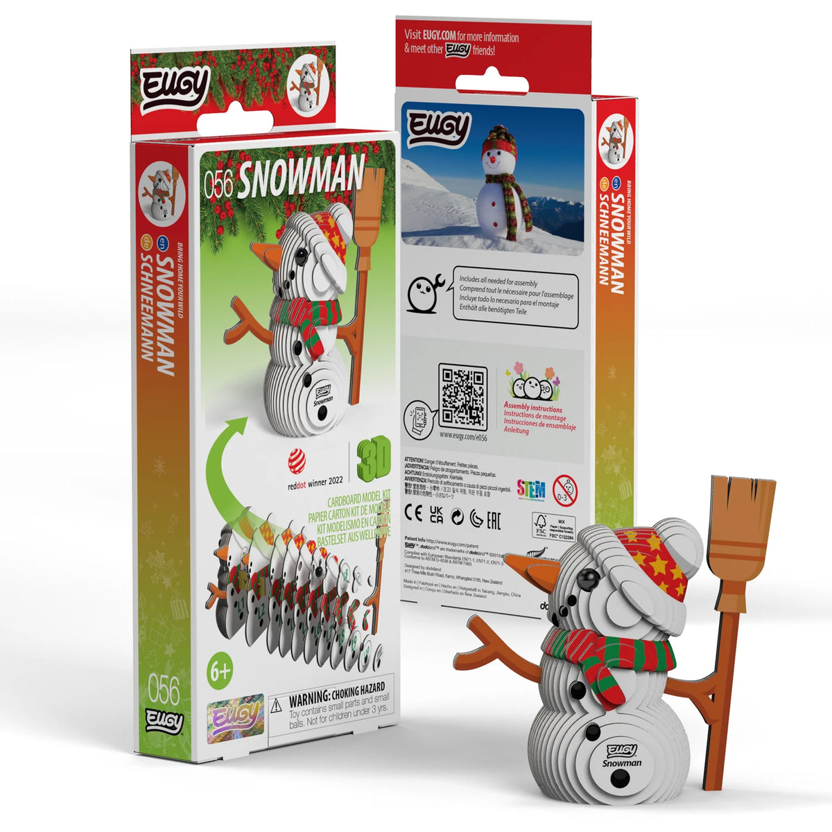 3D Bastelset Schneemann