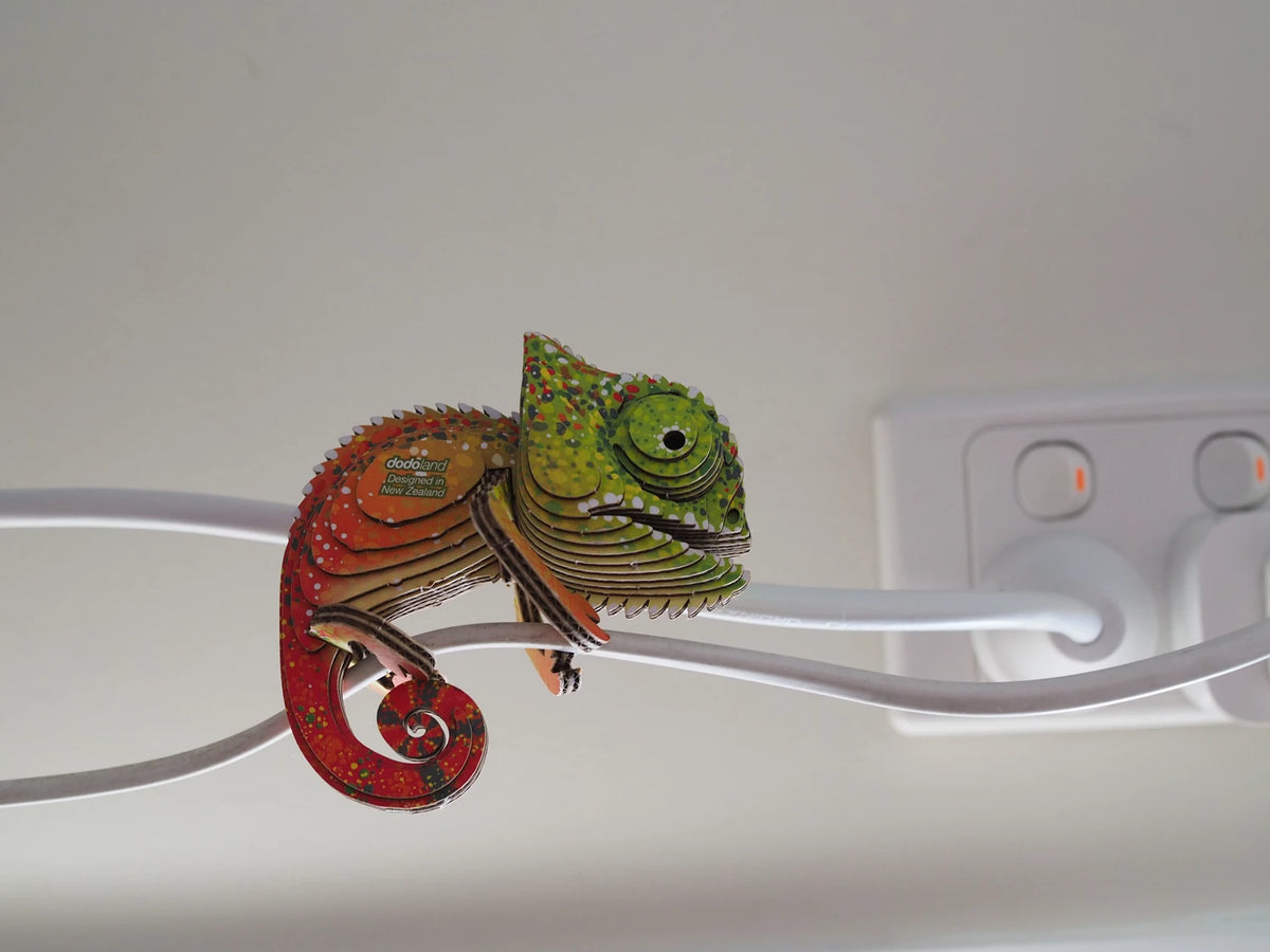 3D Bastelset Chamäleon