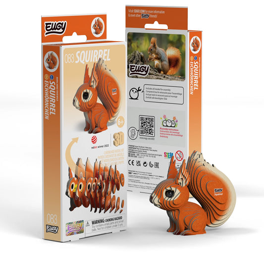 3D Bastelset Eichhörnchen