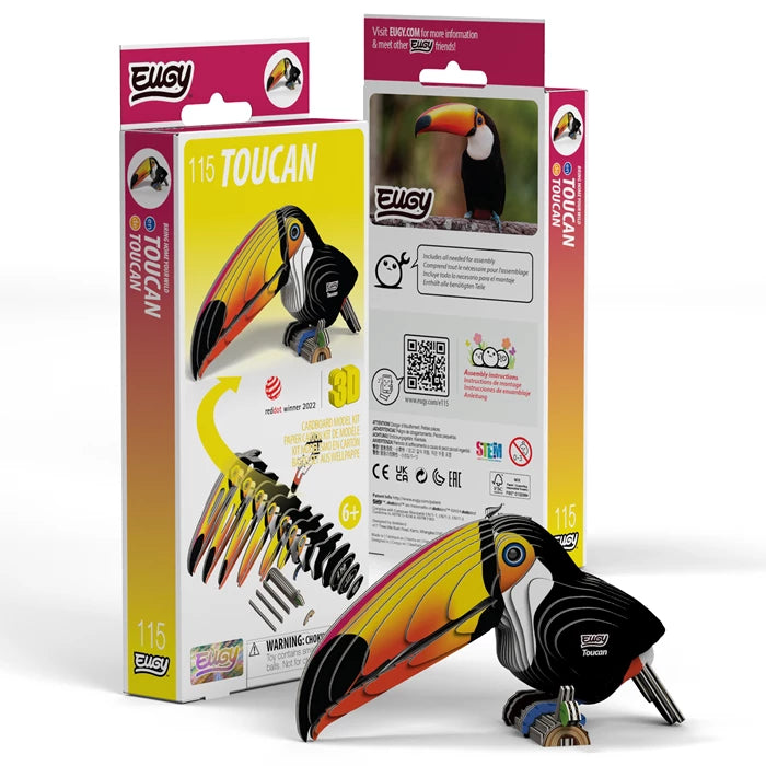 3D Bastelset Tukan