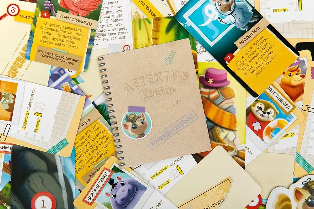 Настольная игра "Детектив Кейти"