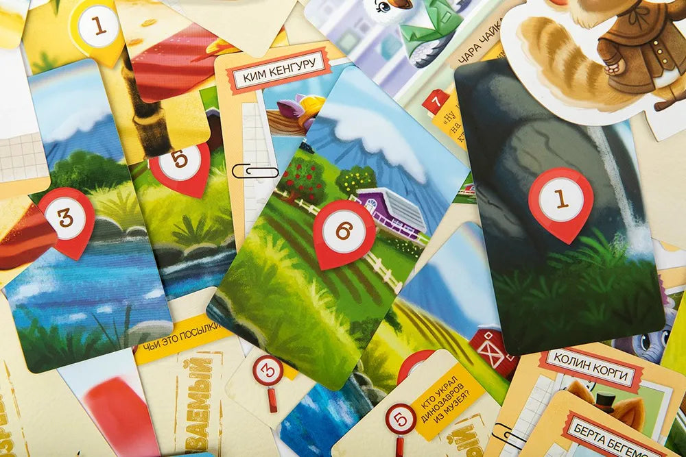 Настольная игра "Детектив Кейти"