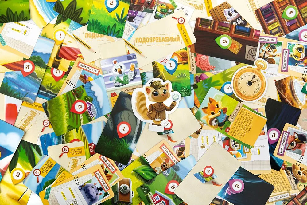 Настольная игра "Детектив Кейти"