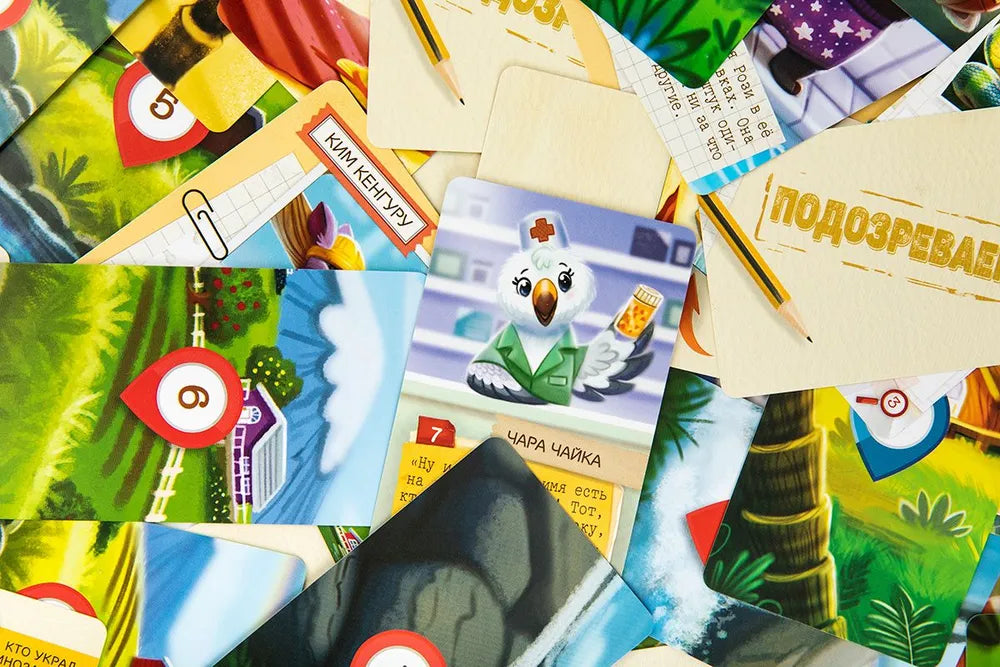 Настольная игра "Детектив Кейти"