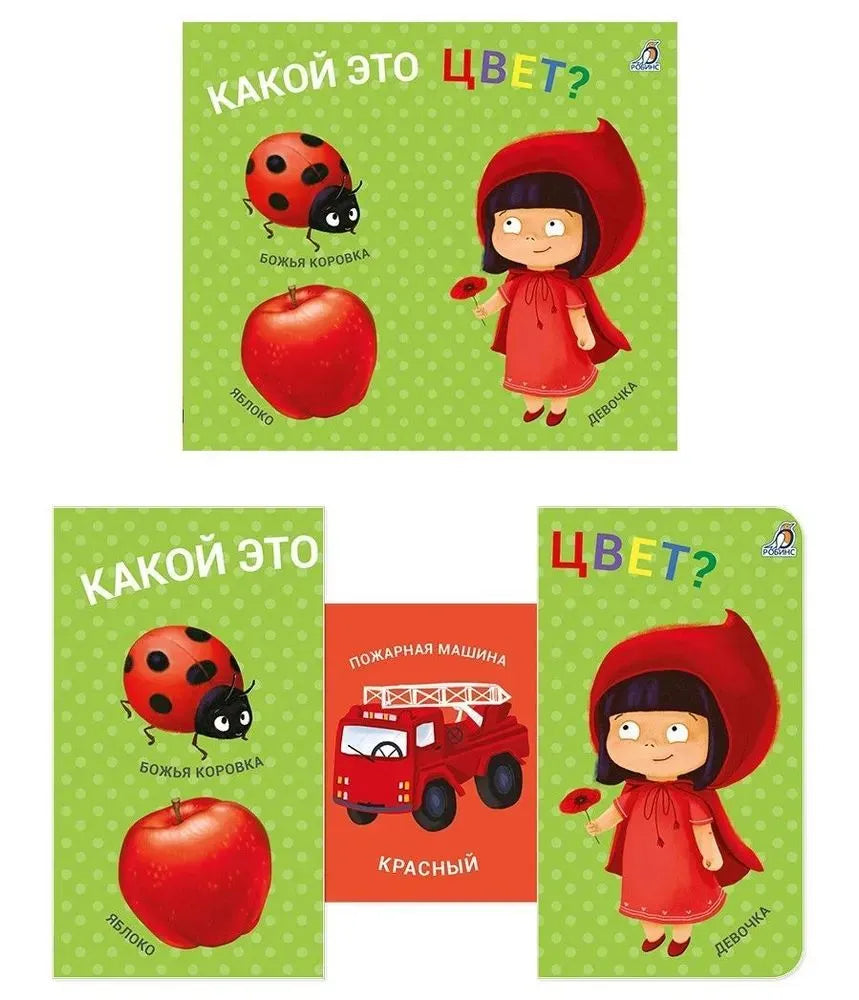 Книжки - задвижки. Какой это цвет?