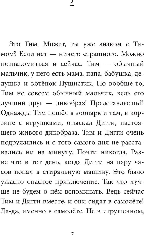 Тим и Дигги на каникулах
