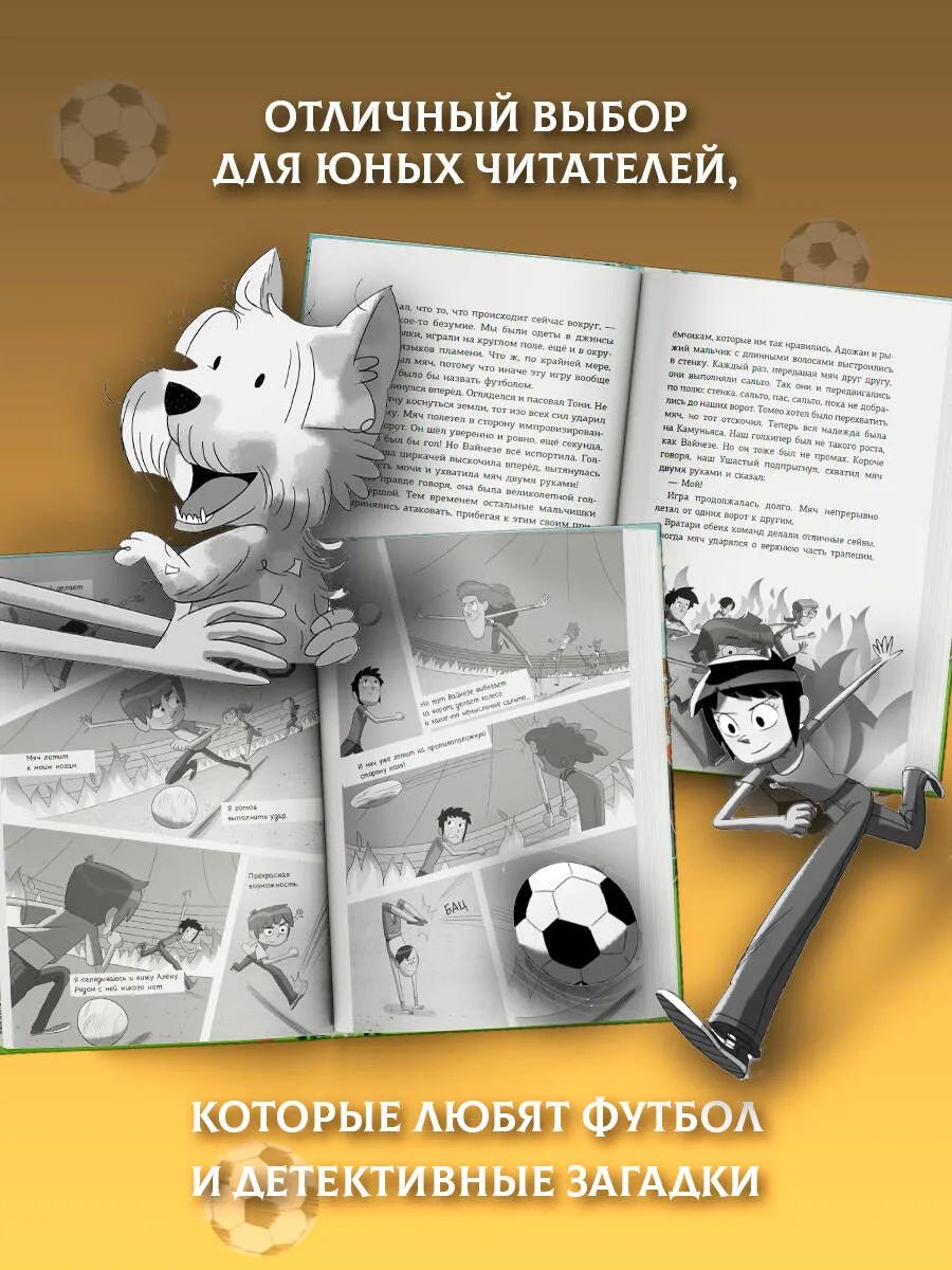 Детективы-футболисты. Тайна огненного цирка