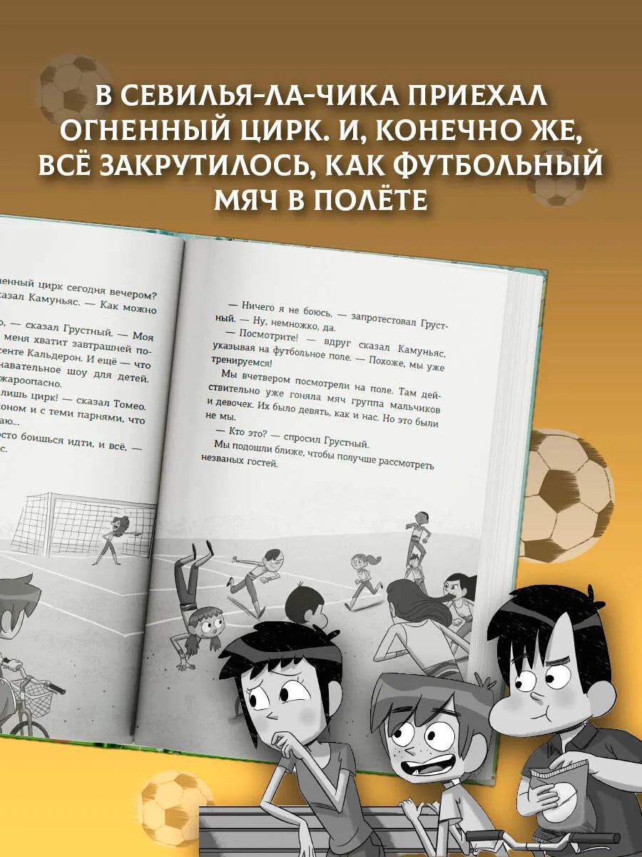Детективы-футболисты. Тайна огненного цирка
