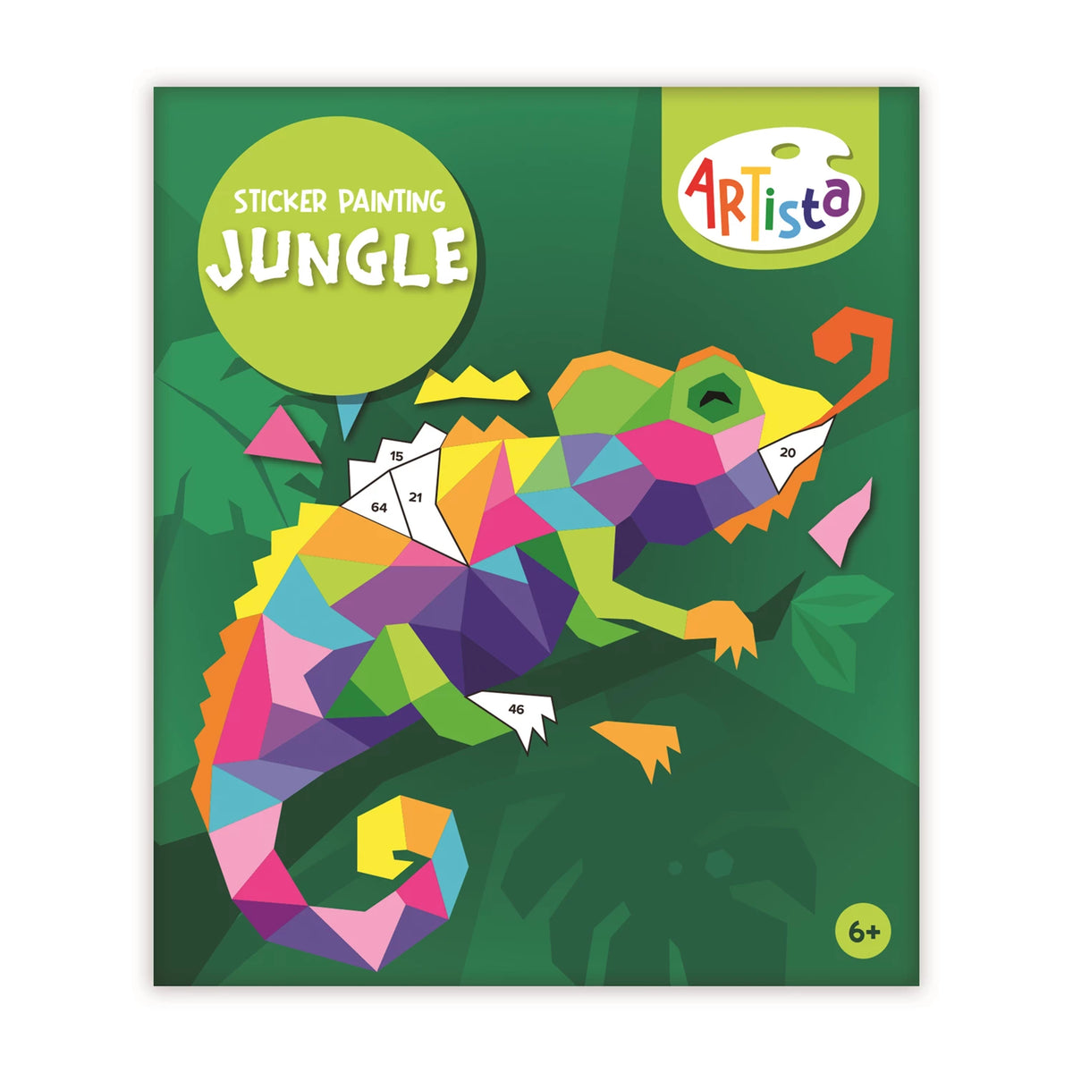 Sticker Painting Buch Jungle