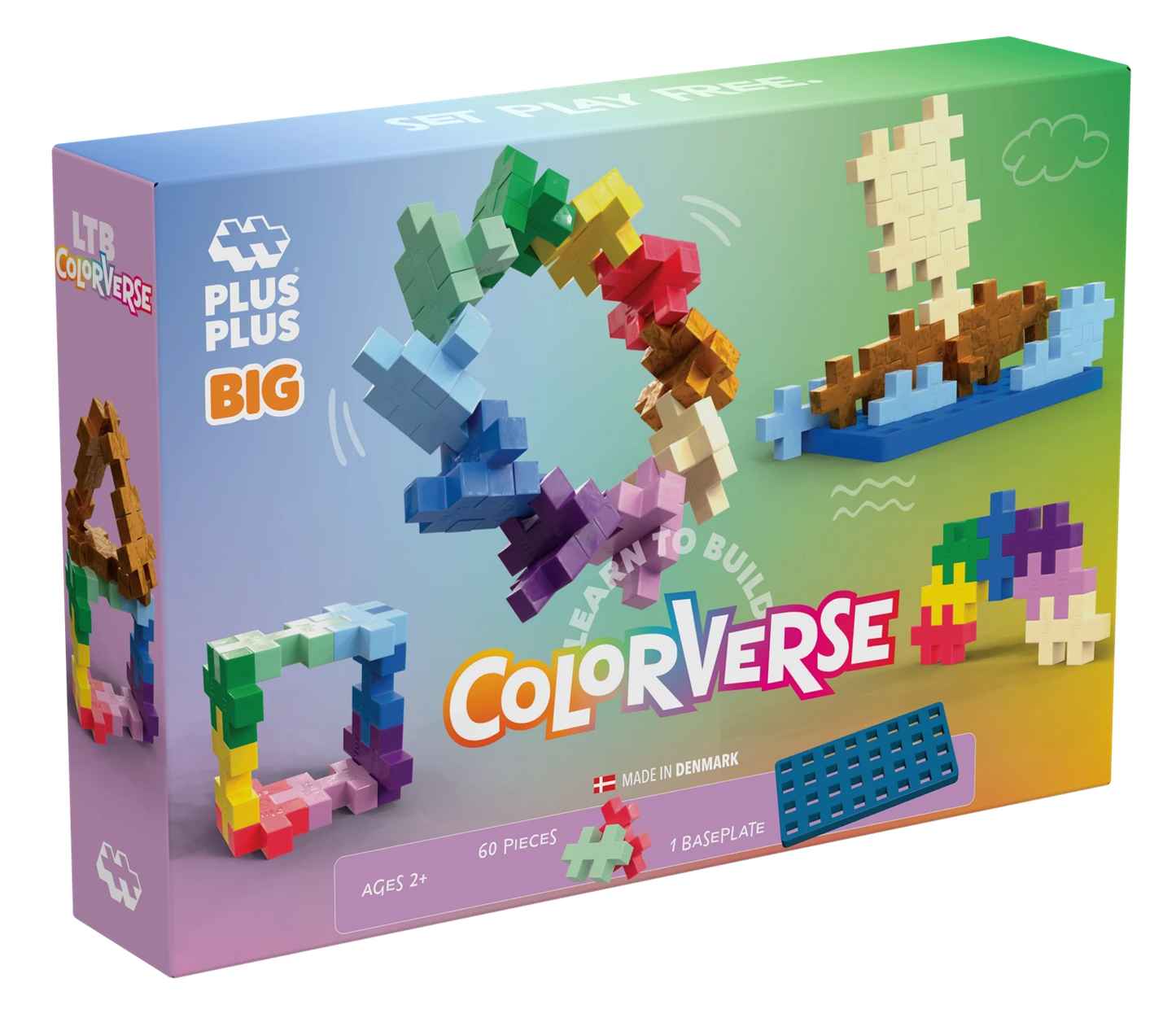 60 Kreativ Bausteine BIG Farbspektrum