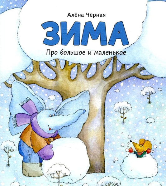 Zima: knijka-kartinka cover image