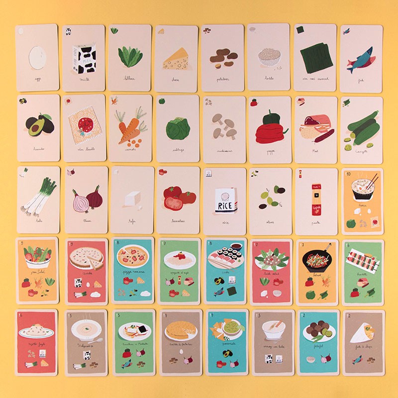 Card game - À LA CUISINE