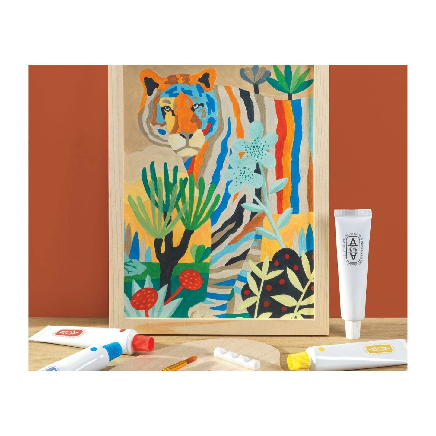 Atelier 22, Malerei Tiger