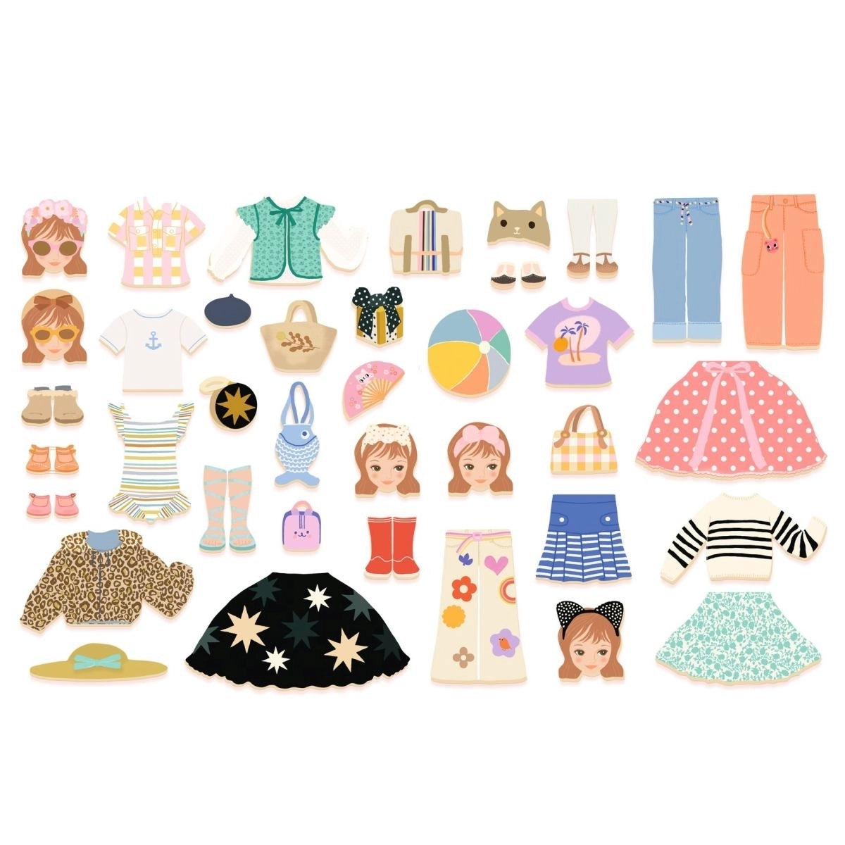 Magnetspiel: Dressing