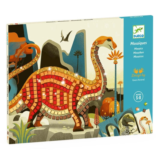 Mosaike: Metallische Dinosaurier