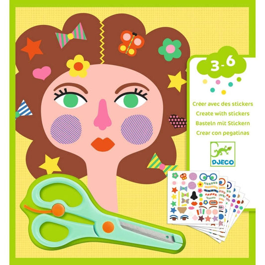 Sticker: Frisuren