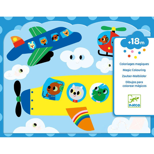 Wassermalen: Im Himmel