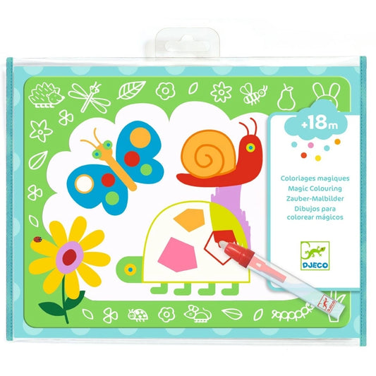 Wassermalen: Zaubergekritzel