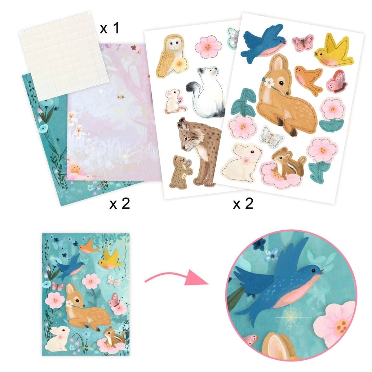 Multi-Activity Kit: Waldtiere