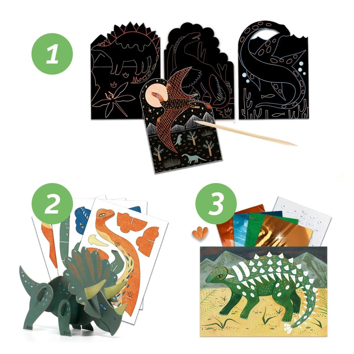 Multi-Activity Kit: Dinosaurier