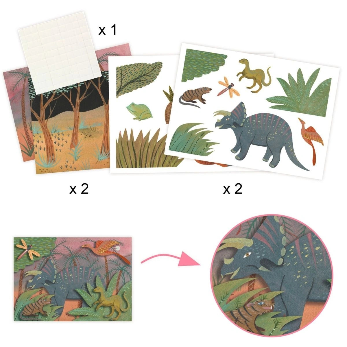 Multi-Activity Kit: Dinosaurier