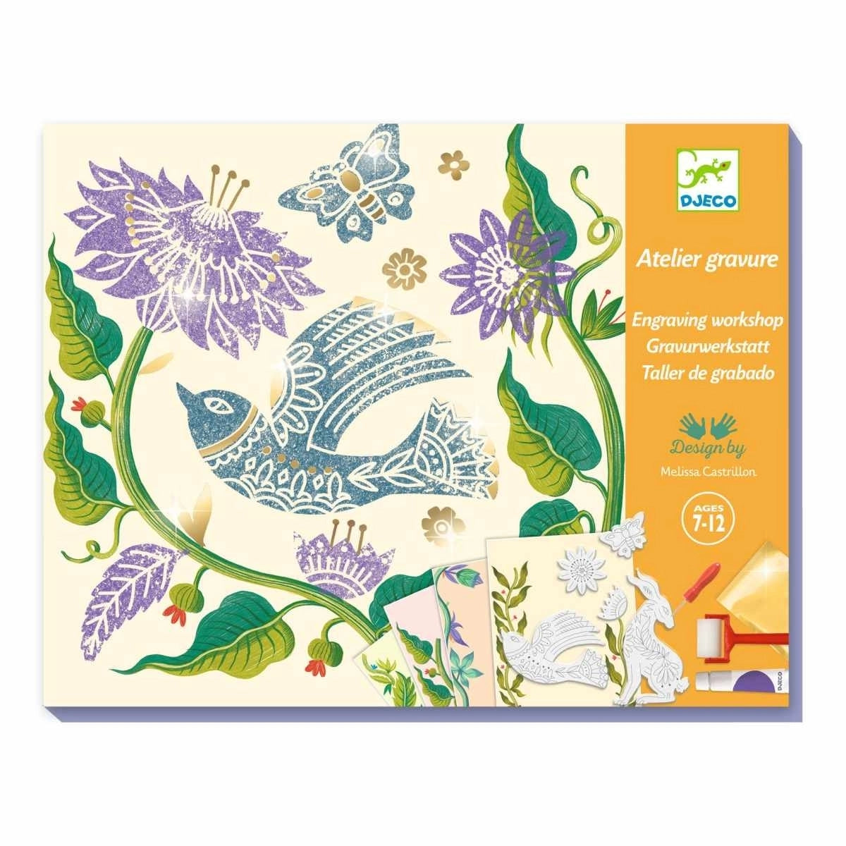 Workshop Gravur: Passionsblume