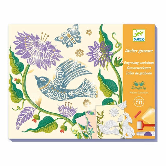 Workshop Gravur: Passionsblume